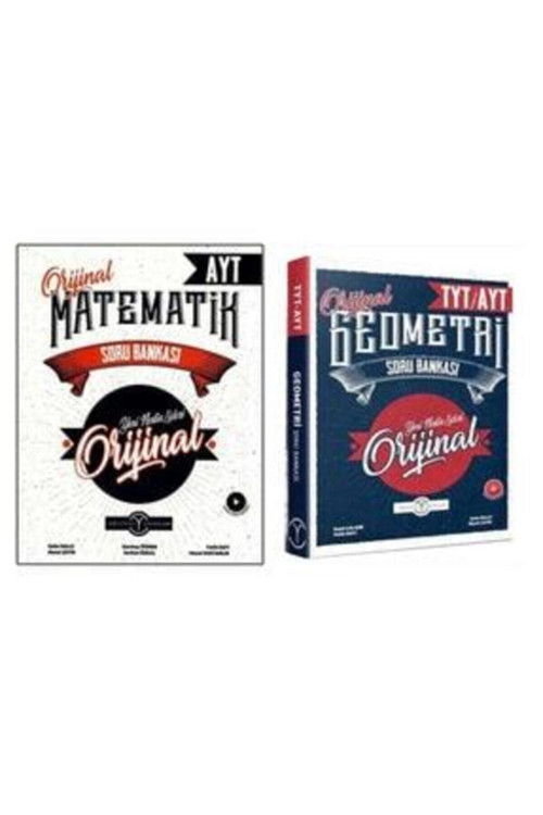 Matematik Ayt Soru Bankası + Geometri Tyt-Ayt Soru Bankası 2'Li Set