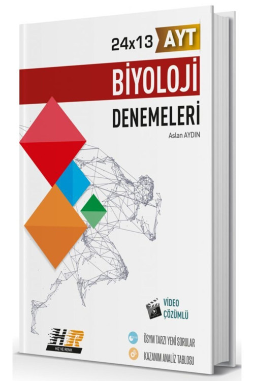 Hız Ve Renk Ayt Biyoloji 24X13 Denemeleri