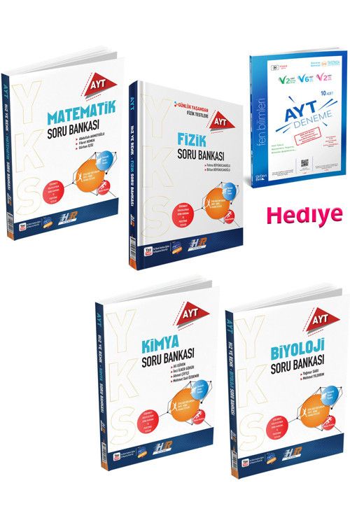 Hız Ve Renk Ayt Sayısal Soru Seti 4 Ders (345 Ayt Fen Deneme Hediyeli)