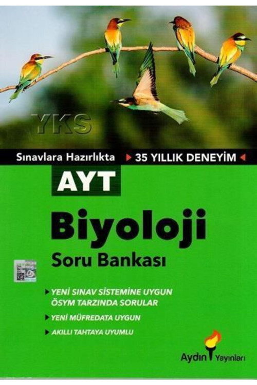 Ayt Biyoloji Soru Bankası Aydın Yayınları Kollektif