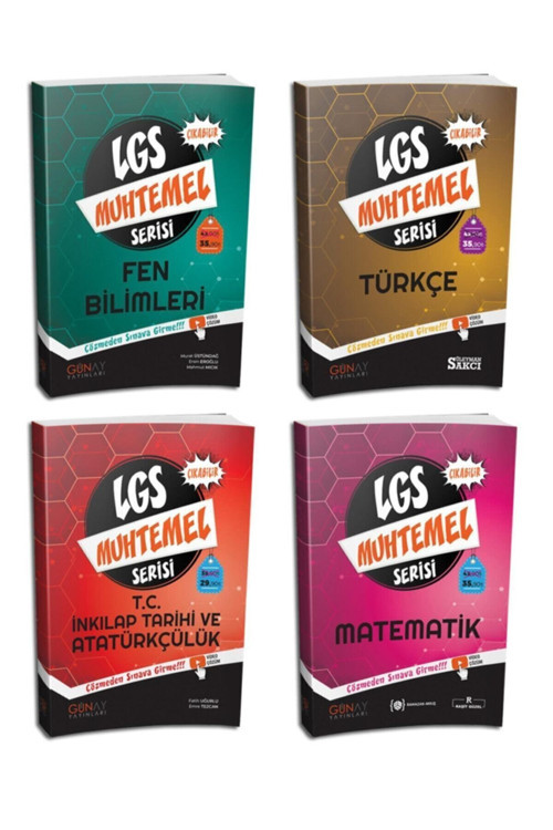 Yayınları Lgs Muhtemel Serisi 4'Lü Set