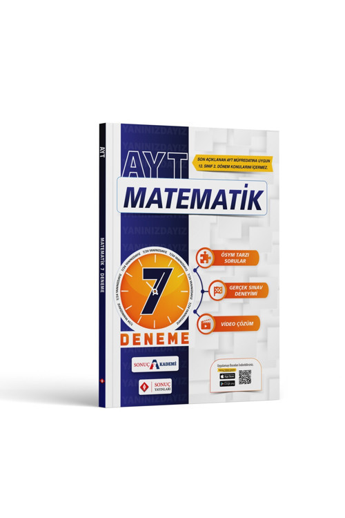 Ayt Matematik 7'Li Deneme Sonuç Yayınları 2025 - 2026
