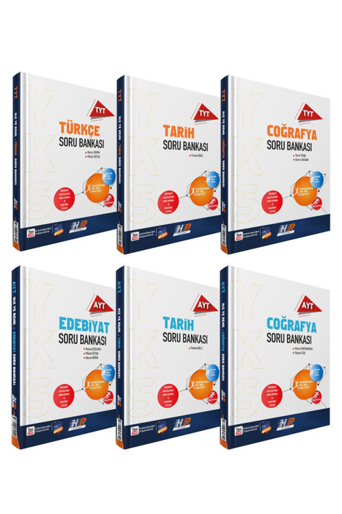 Hız Ve Renk Tyt Ayt Türkçe Edebiyat Tarih Coğrafya Soru Seti 6 Kitap 2023