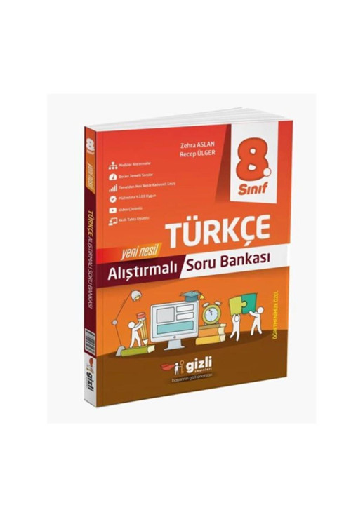8. Sınıf Lgs Alıştırmalı Yeni Nesil Türkçe Soru Bankası