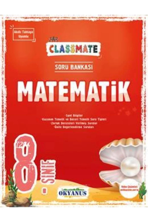 8. Sınıf Lgs Classmate Matematik Soru Bankası Okyanus 2024