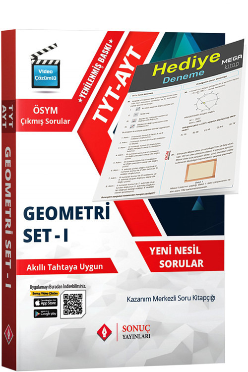 2024 Sonuç Tyt-Ayt Geometri Modül Set-I (Deneme Hediyeli)
