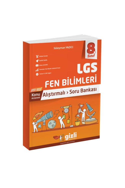 8. Sınıf Lgs Fen Bilimleri Yeni Nesil Konu Anlatımlı Alıştırmalı Soru Bankası