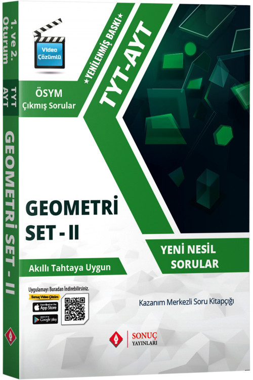 2024 Sonuç Tyt-Ayt Geometri Modül Set-Iı (Aydın Tyt 3 Fasikül Deneme Hediyeli)