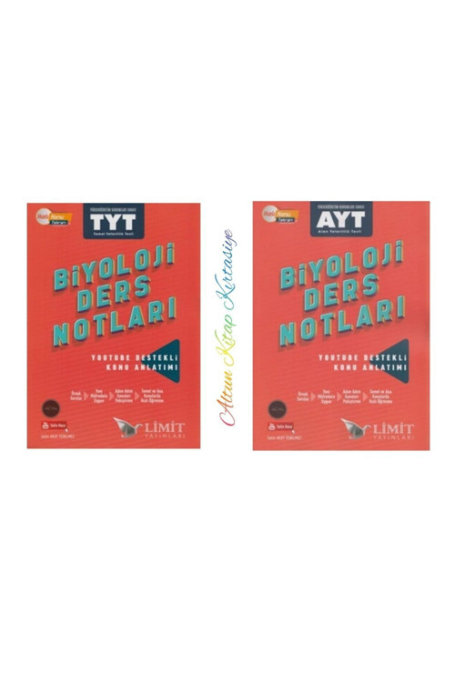 Limit Tyt-Ayt Biyoloji Ders Notları 2 Kitap