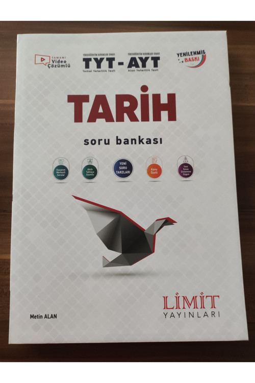 Limit Tyt Ayt Tarih Soru Bankası 2023 Yenilenen Güncel Baskı