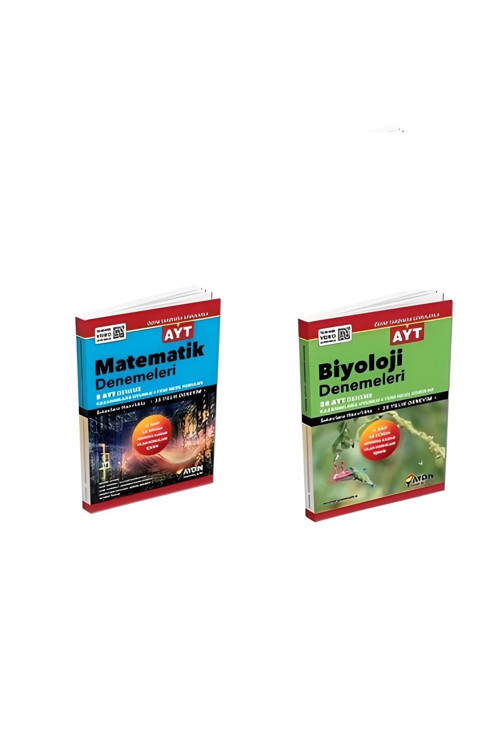 Aydın Ayt 1. Dönem Konularını Içeren Deneme Seti Matematik - Biyoloji