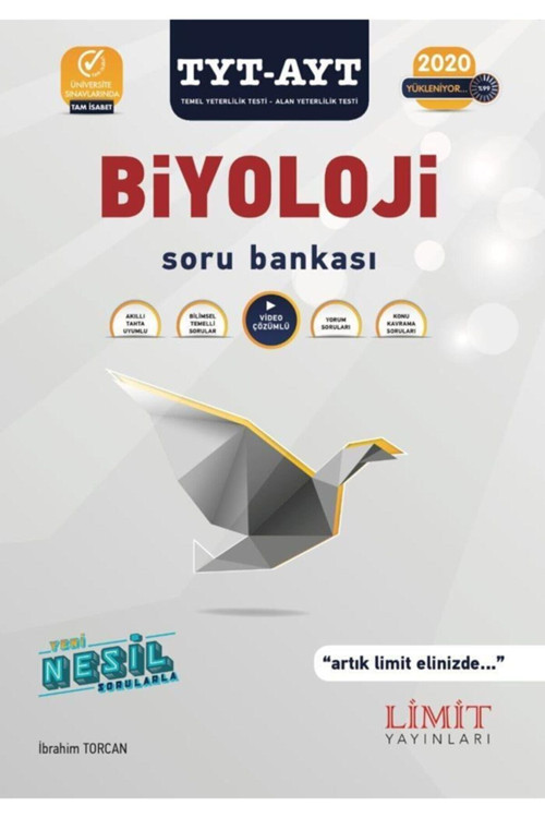Limit Tyt-Ayt Biyoloji Soru Bankası
