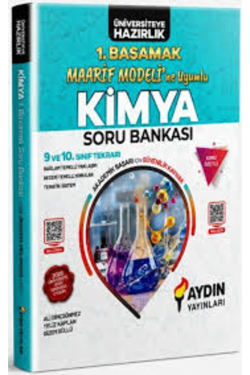 Aydın Tyt Kimya Maarif Modeline Uyumlu 1. Basamak Soru Bankası
