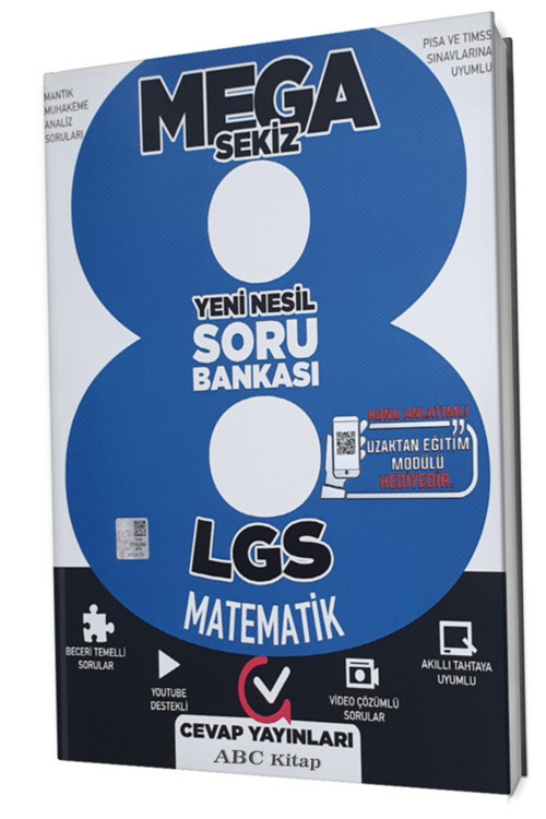 8.Sınıf Lgs Mega Matematik Yeni Nesil Soru Bankası