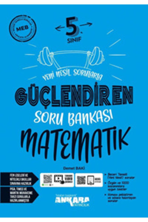 5. Sınıf Matematik Soru Bankası Güçlendiren 9786052662915