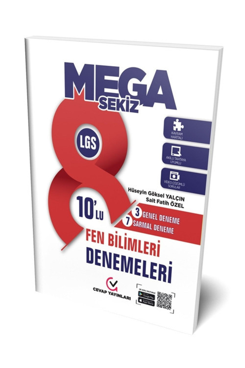 8.Sınıf Mega 8 Fen Bilimleri 10 Lu Denemeleri Hüseyin Göksel Yalçın