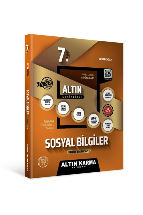 Altın Karma 7.Sınıf Sosyal Bilgiler Altın Etkinlikli Soru Bankası