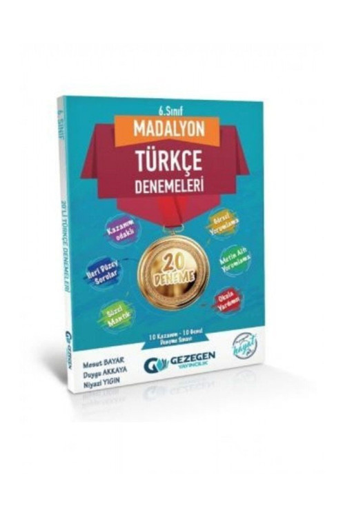Gezegen 6.Sınıf 20' Li Türkçe Denemeleri