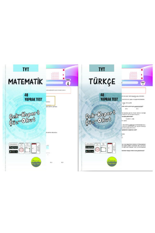 Delta Kültür Pano Tyt Matematik Türkçe Yaprak Test Seti 2'Li