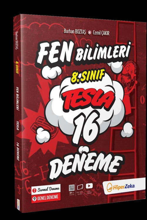 8. Sınıf Tesla Fen Bilimleri 16 Deneme