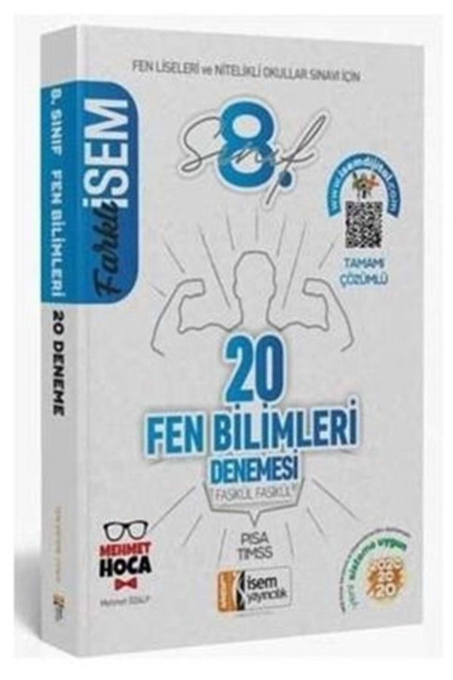 8. Sınıf Fen Bilgisi 20'Li Sarmal Deneme