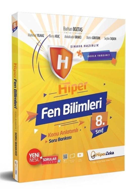 8. Sınıf Fen Bilimleri Konu Anlatımlı Soru Bankası Zeka Yayınları