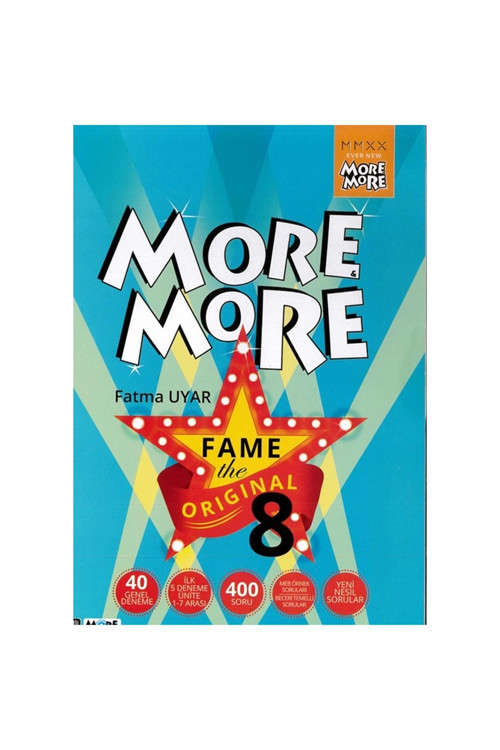 8. Sınıf More More English Fame The Orıgınal 40 Deneme