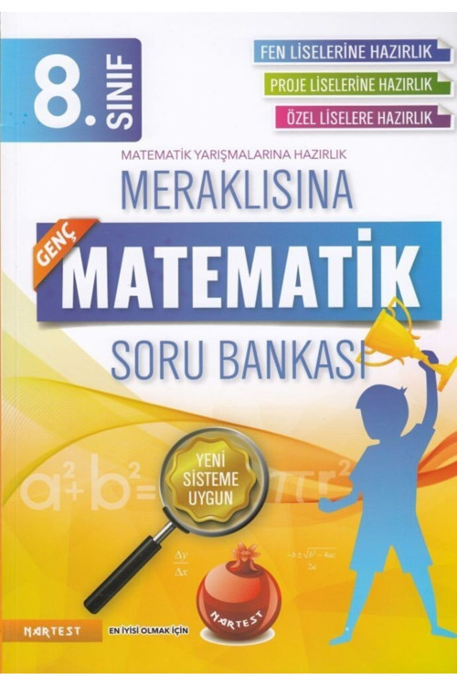 Nartest 8.Sınıf Lgs Meraklısına Genç Matematik Soru Bankası