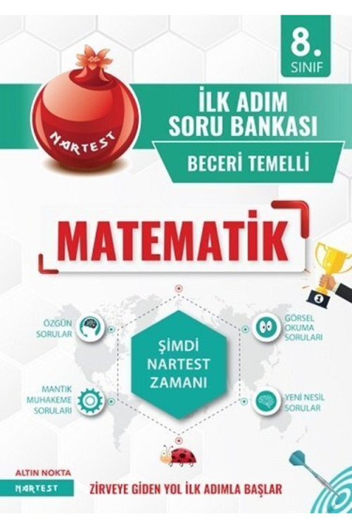 Nartest 8. Sınıf Ilk Adım Matematik Soru Bankası