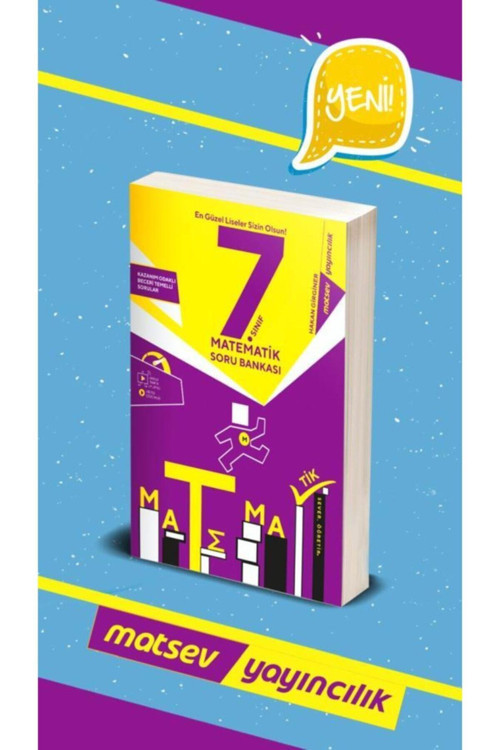 Matsev 7. Sınıf Matematik Soru Bankası Hakan Girginer
