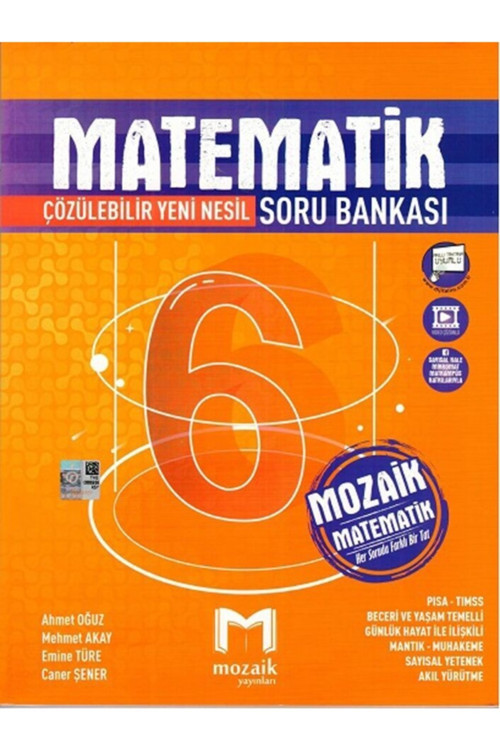 6.Sınıf Mozaik Soru Bankası Matematik