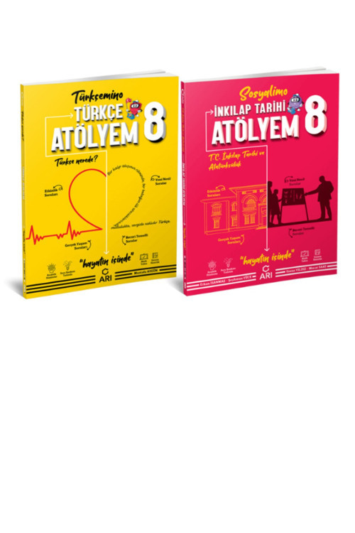 8.Sınıf Türkçemino Sosyalimo (Türkçe Sosyal Inkılap )Atölyem Soru Bankası Seti