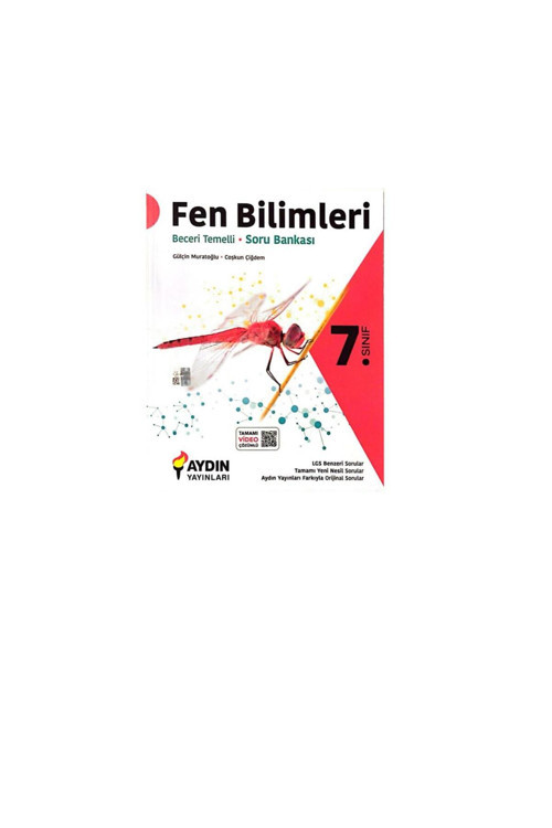 Aydın Yayınları 7.Sınıf Beceri Temelli Fen Bilimleri Soru Bankası-Yeni-Beceri Temelli