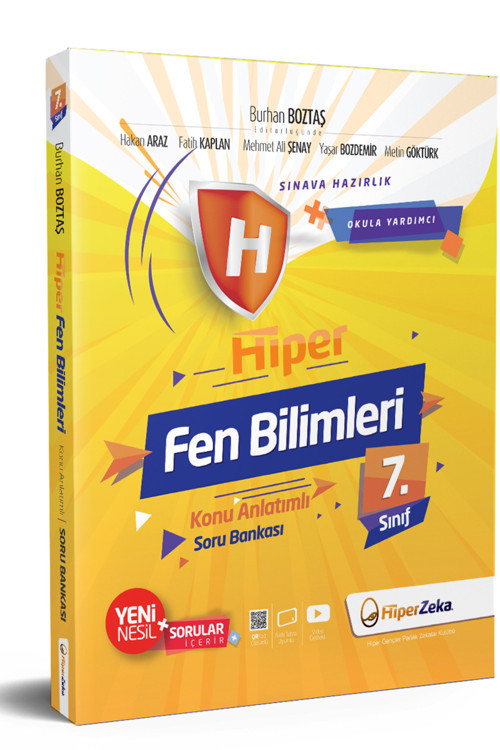 Süper Fiyat 7. Sınıf Hiper Fen Bilimleri Konu Anlatımlı Soru Bankası