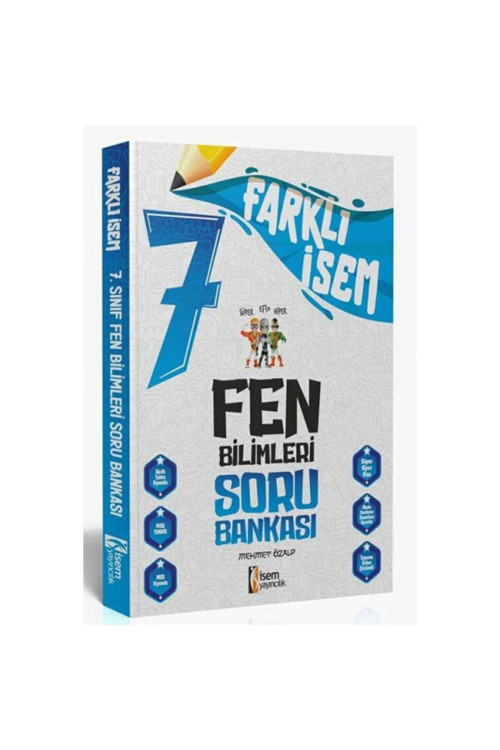 7. Sınıf Farklı İsem Fen Bilimleri Soru Bankası İsem Yayıncılık