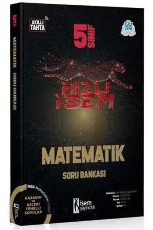 İsem Yayıncılık 5. Sınıf Hızlı Isem Matematik Soru Bankası