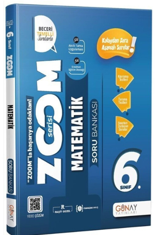6. Sınıf Matematik Zoom Serisi Soru Bankası 2025-2026