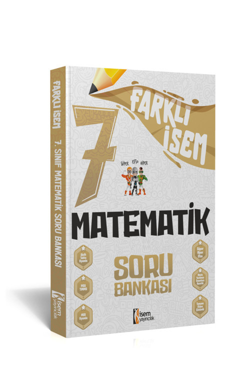 2024 Farklı İsem 7.Sınıf Matematik Soru Bankas