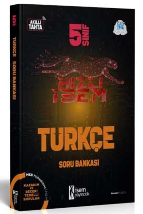Hızlı Isem 5. Sınıf Türkçe Soru Bankası Isem Yayıncılık