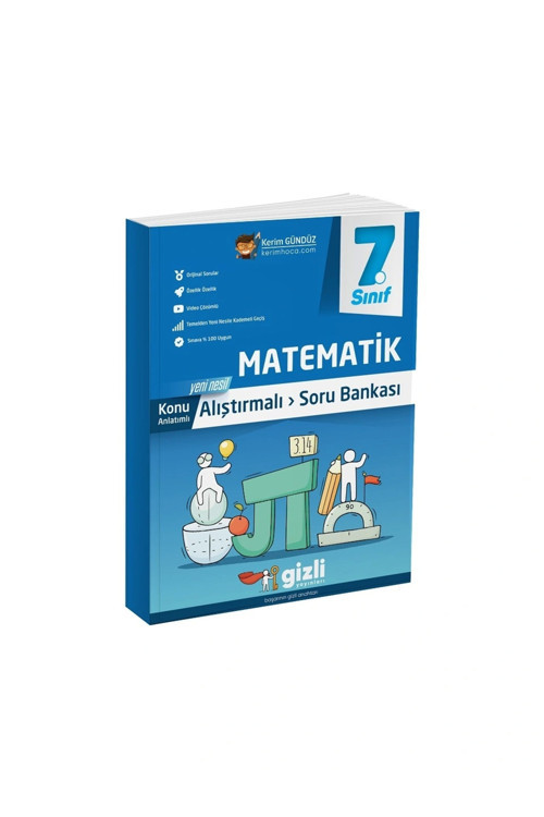 Gizli Yayınları Matematik 7.Sınıf Konu Anlatımlı Soru Bankası