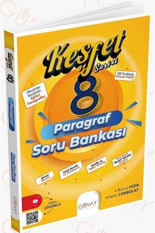 8. Sınıf Paragraf Soru Bankası Yayınları