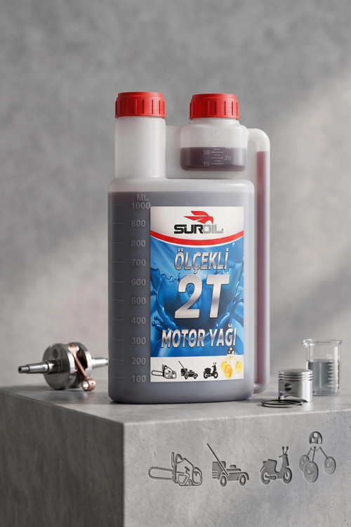 Ölçekli 2T(Zamanlı) Motor Yağı 1L