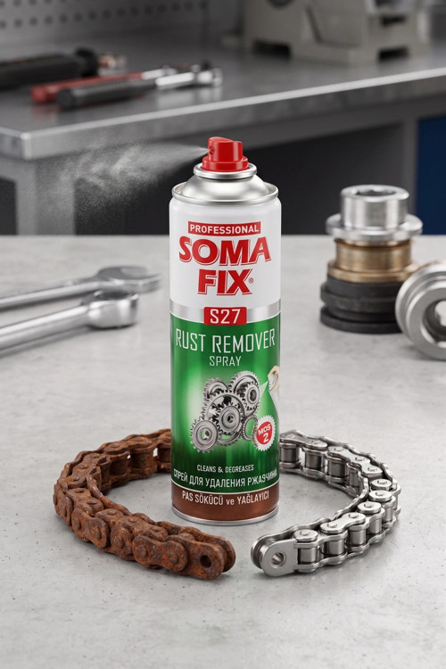S27 Pas Sökücü ve Yağlayıcı Sprey 250 ml