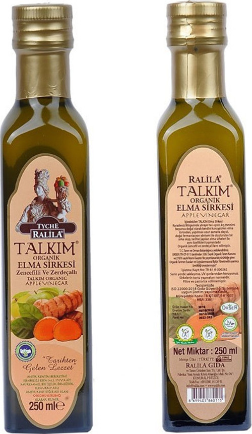 Zerdeçallı, Zencefilli Elma Sirkesi 250 ml