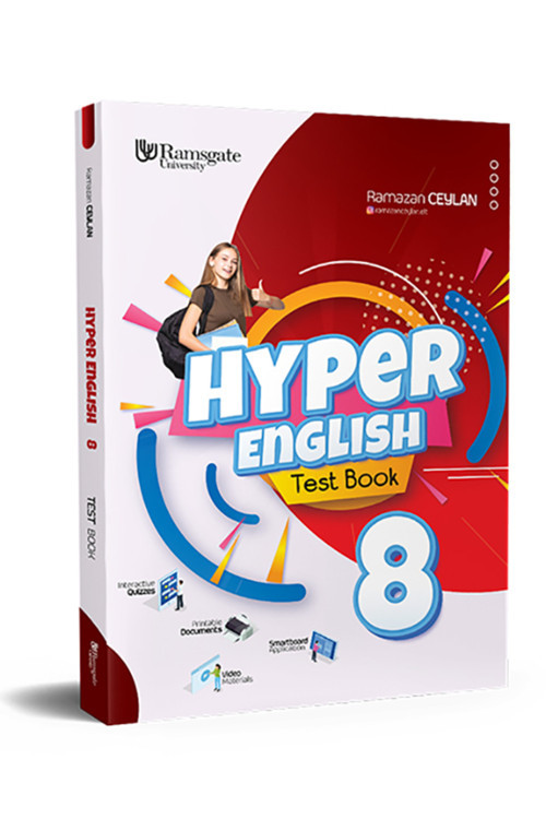 2024 Hiper 8. Sınıf Hyper English Test Book