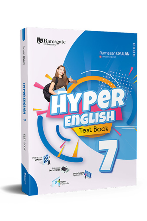 2024 Hiper 7. Sınıf Hyper English Test Book