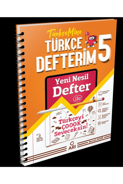 5. Sınıf Türkçemino Türkçe Defterim 2022 Yayıncılık