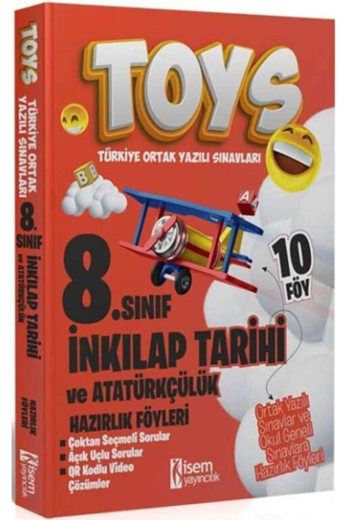 2025 Isem Yayınları 8. Sınıf Inkılap Tarihi Ve Atatürkçülük Toys Hazırlık Föyleri