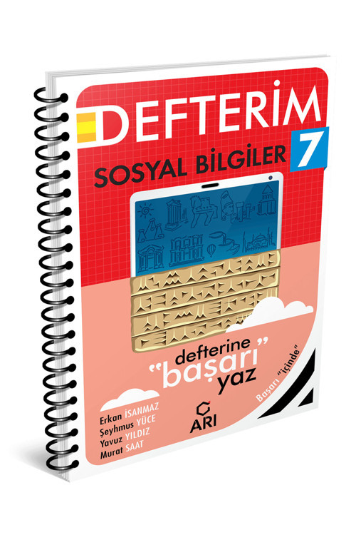 Arı Yayınları 7. Sınıf Sosyal Bilgiler Defterim Güncel 2025 Baskı