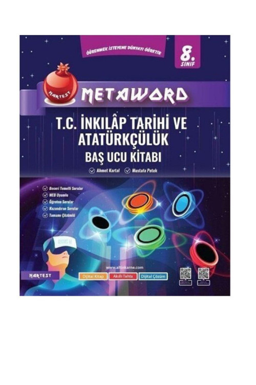 Test Yayınları 8. Sınıf T.C Inkılap Tarihi Ve Atatürkçülük Metaword Baş Ucu Kitabı